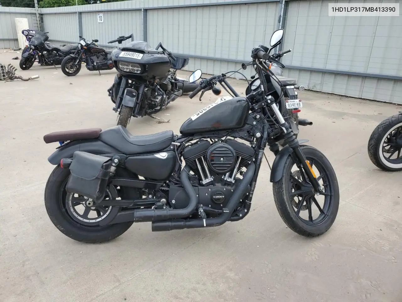 2021 Harley-Davidson Xl1200 Ns VIN: 1HD1LP317MB413390 Lot: 54815305