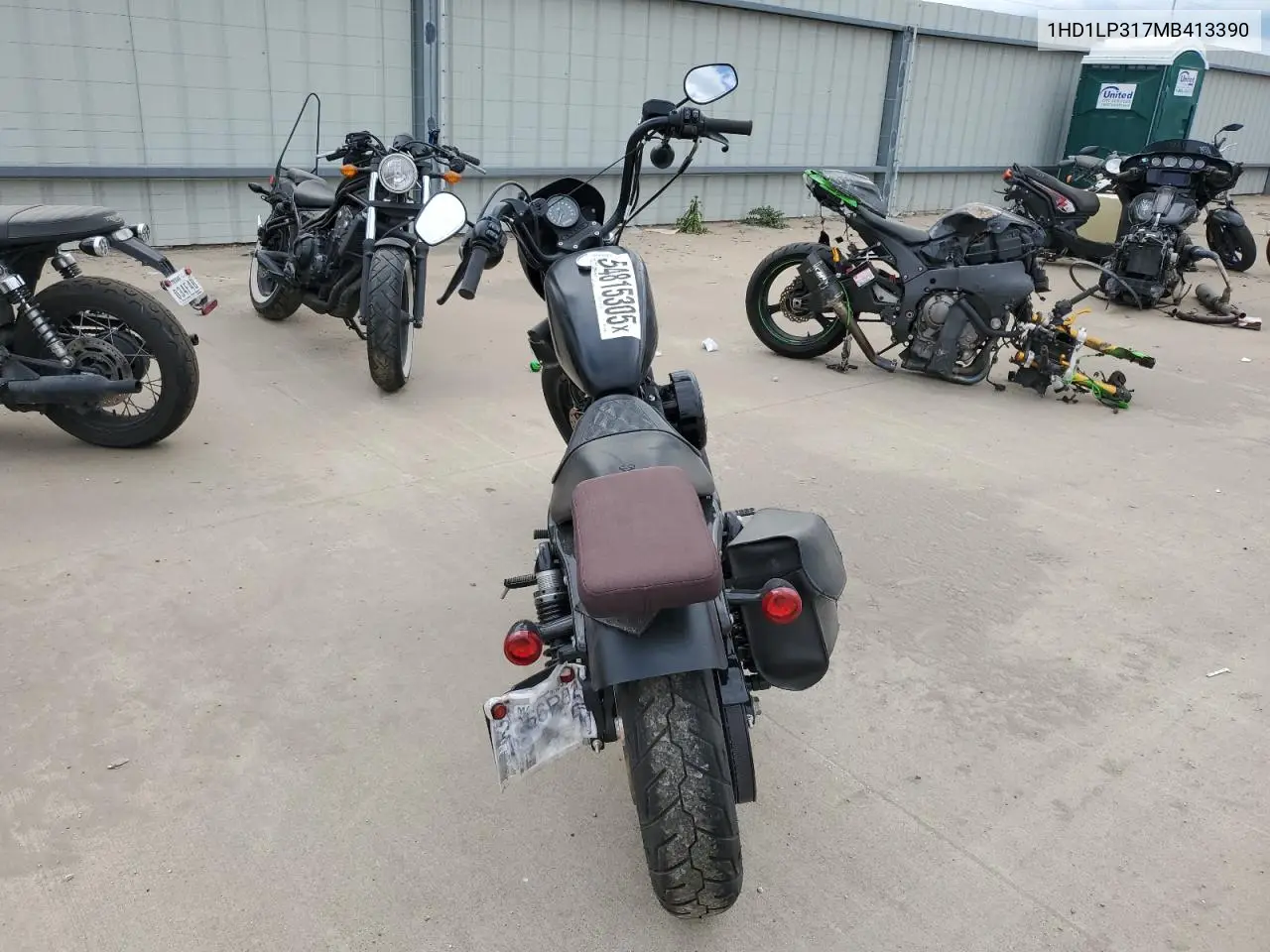 2021 Harley-Davidson Xl1200 Ns VIN: 1HD1LP317MB413390 Lot: 54815305
