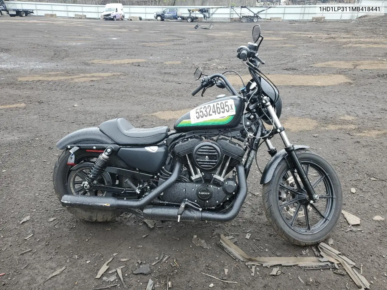 2021 Harley-Davidson Xl1200 Ns VIN: 1HD1LP311MB418441 Lot: 55324695