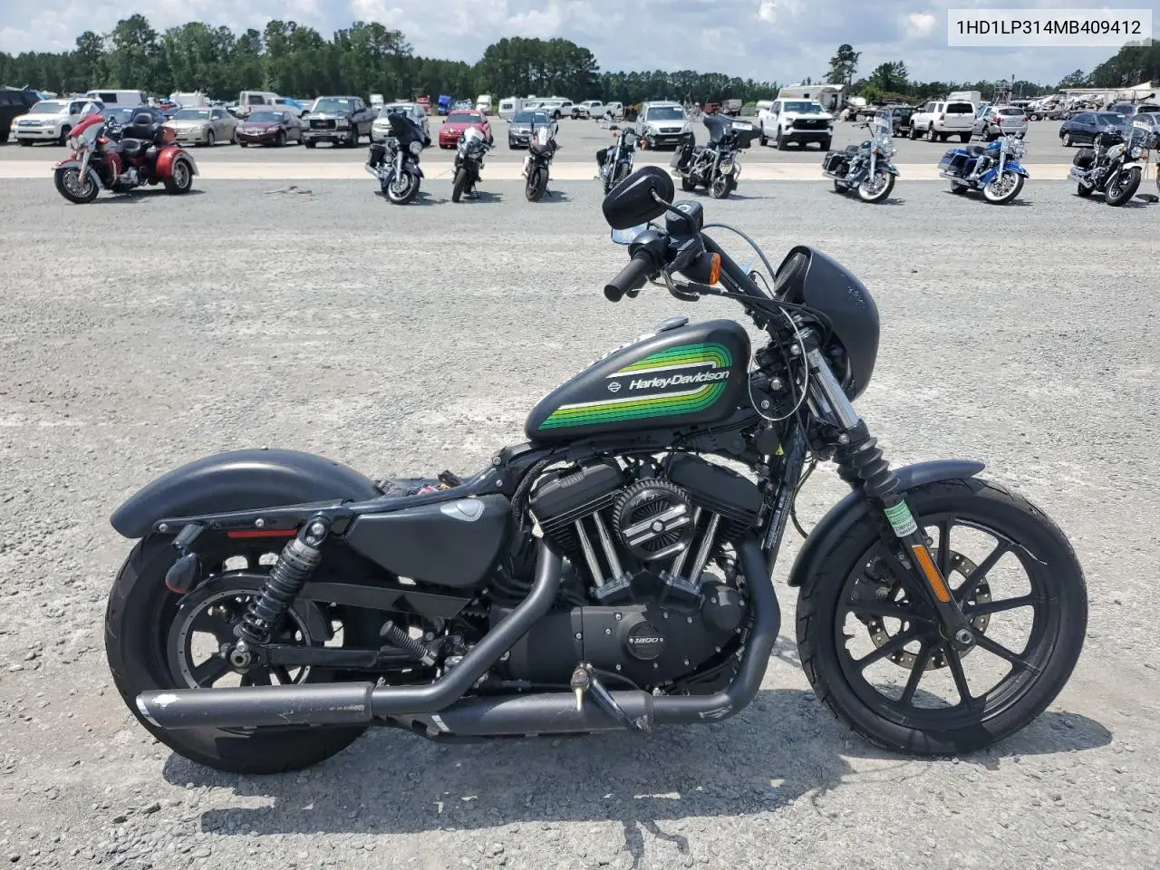 2021 Harley-Davidson Xl1200 Ns VIN: 1HD1LP314MB409412 Lot: 61187535