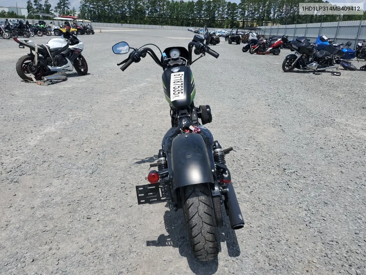 2021 Harley-Davidson Xl1200 Ns VIN: 1HD1LP314MB409412 Lot: 61187535