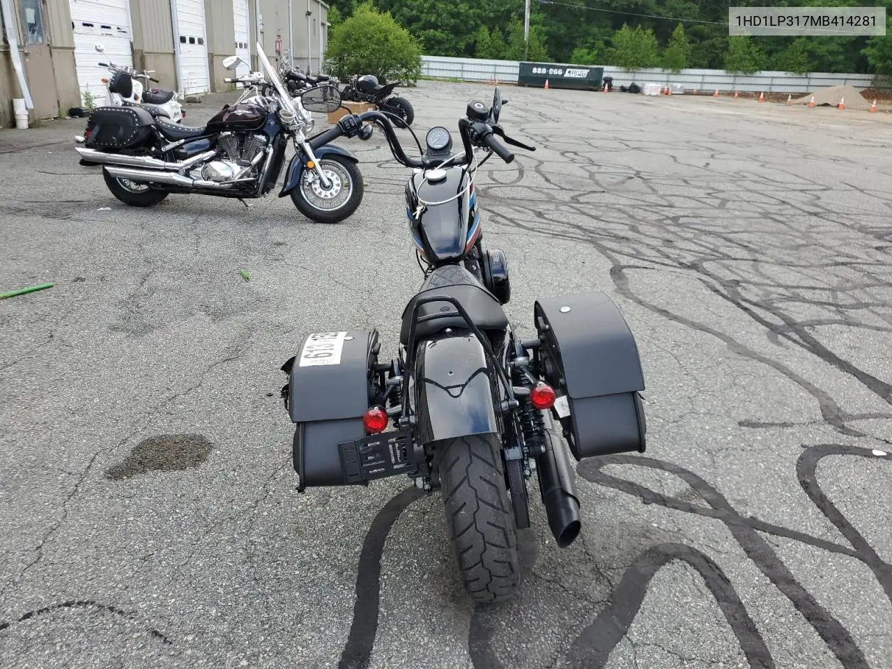 2021 Harley-Davidson Xl1200 Ns VIN: 1HD1LP317MB414281 Lot: 61361595
