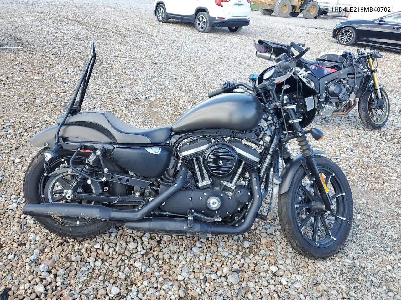 2021 Harley-Davidson Xl883 N VIN: 1HD4LE218MB407021 Lot: 61605185