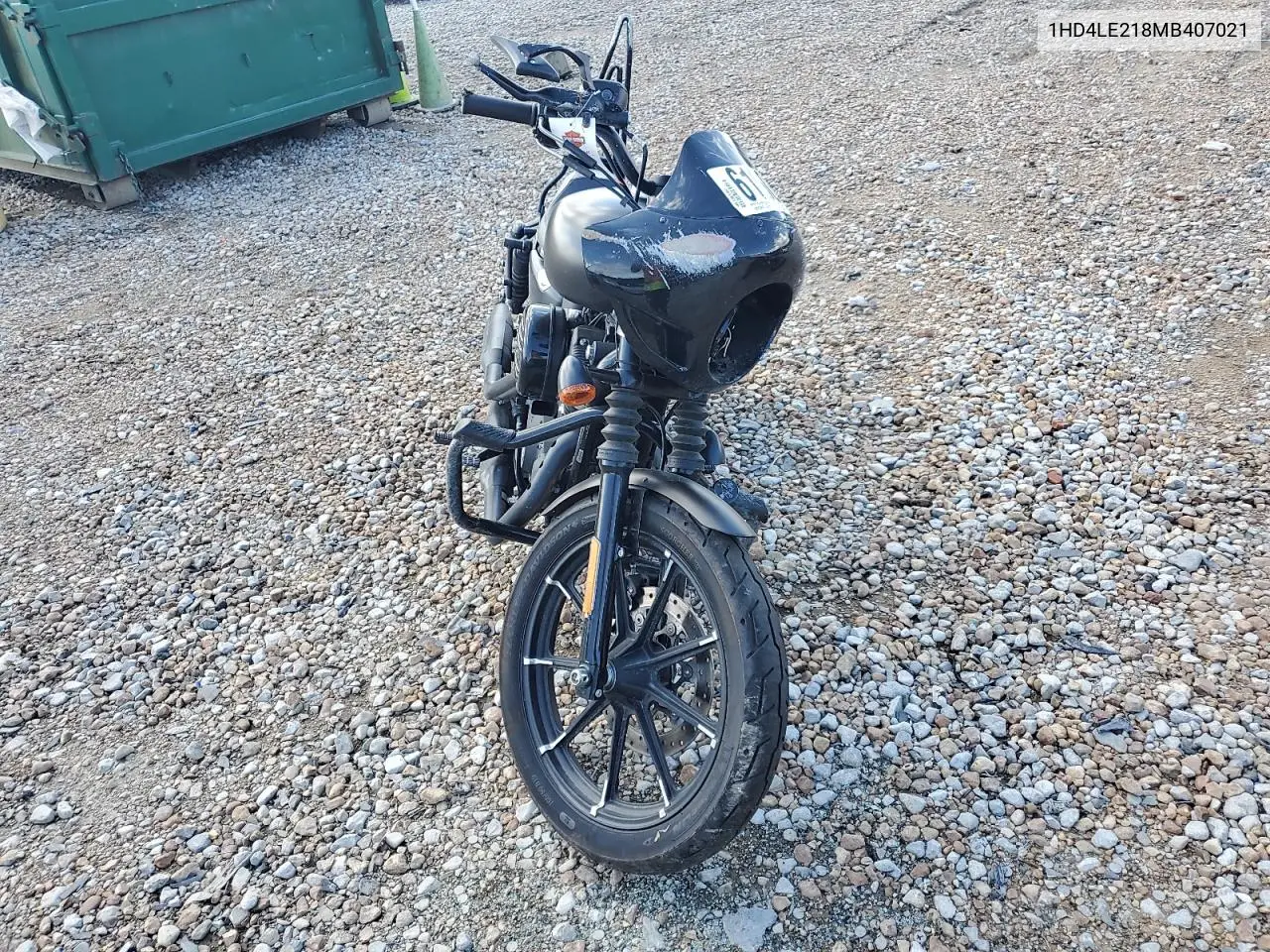 2021 Harley-Davidson Xl883 N VIN: 1HD4LE218MB407021 Lot: 61605185
