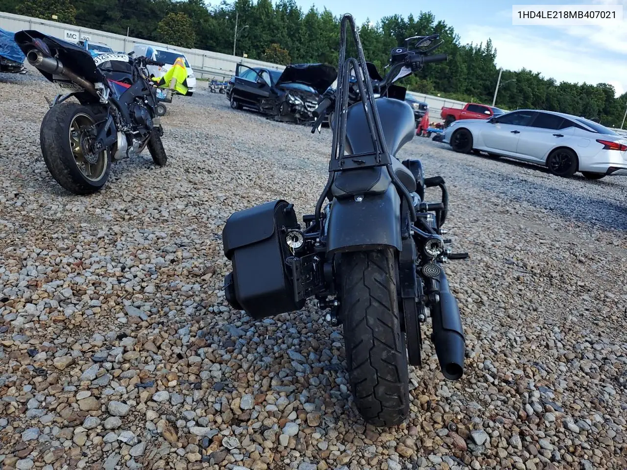 2021 Harley-Davidson Xl883 N VIN: 1HD4LE218MB407021 Lot: 61605185