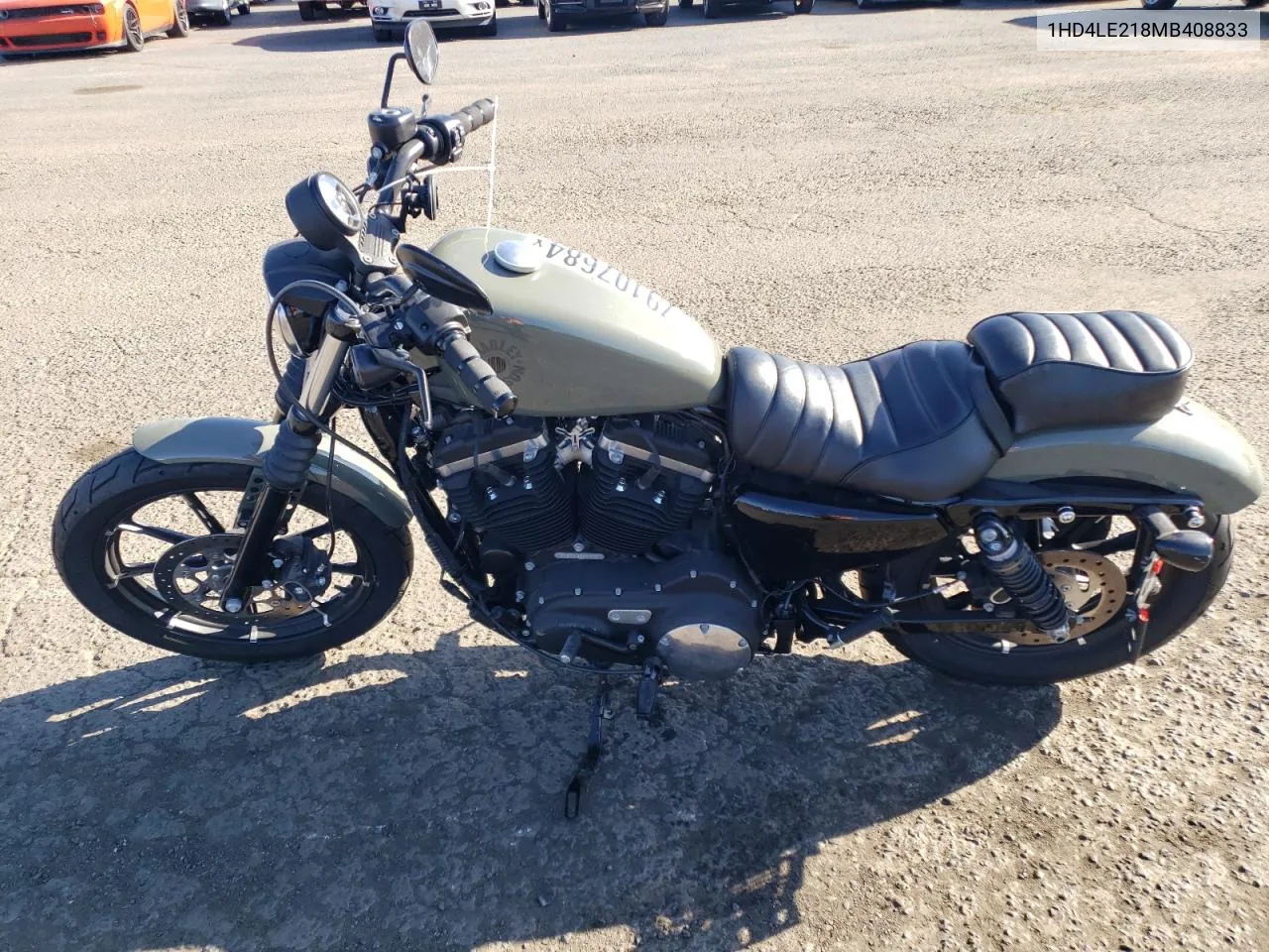2021 Harley-Davidson Xl883 N VIN: 1HD4LE218MB408833 Lot: 79107684