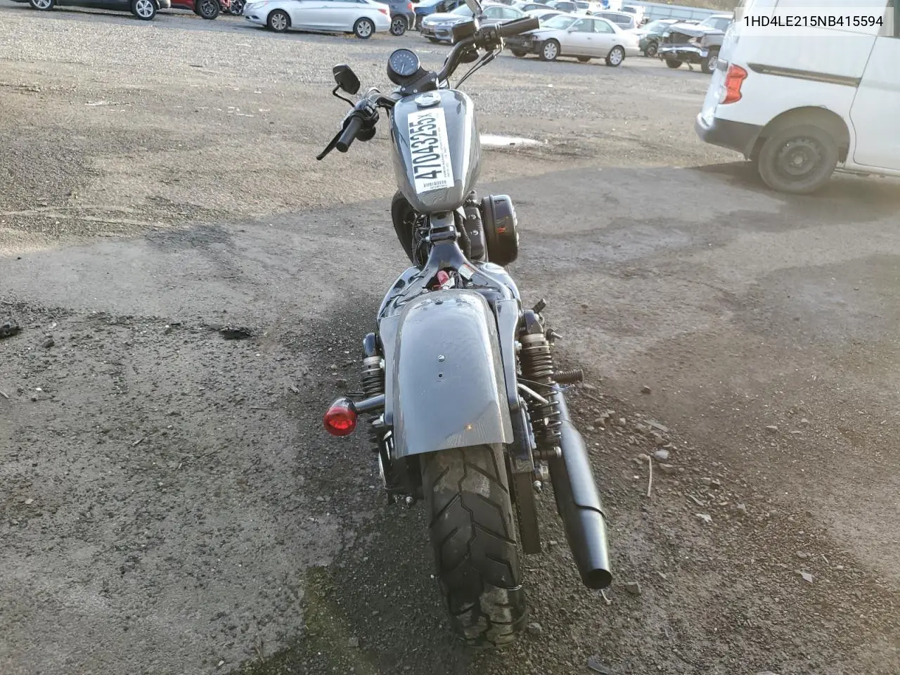 2022 Harley-Davidson Xl883 N VIN: 1HD4LE215NB415594 Lot: 47043255