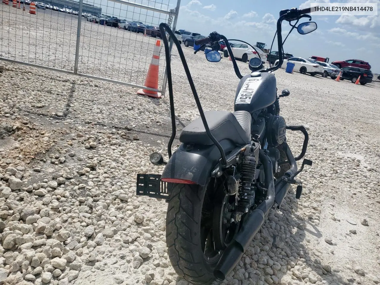 2022 Harley-Davidson Xl883 N VIN: 1HD4LE219NB414478 Lot: 61944795