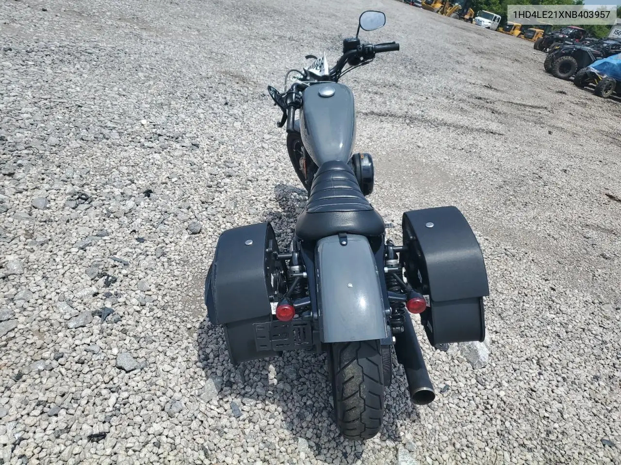 2022 Harley-Davidson Xl883 N VIN: 1HD4LE21XNB403957 Lot: 62494965