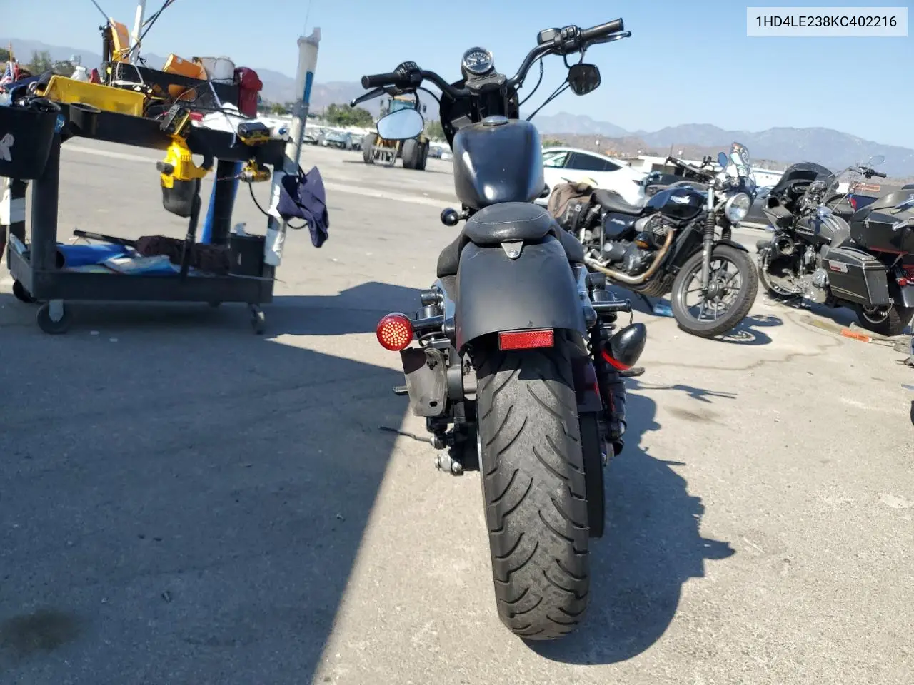 2022 Harley-Davidson Xl883 N VIN: 1HD4LE238KC402216 Lot: 62880025