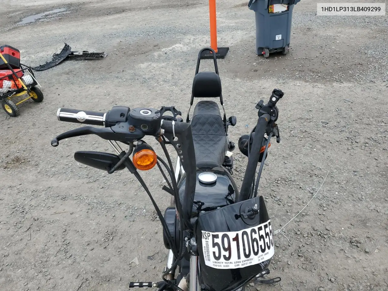 2020 Harley-Davidson Xl1200 Ns VIN: 1HD1LP313LB409299 Lot: 59106555