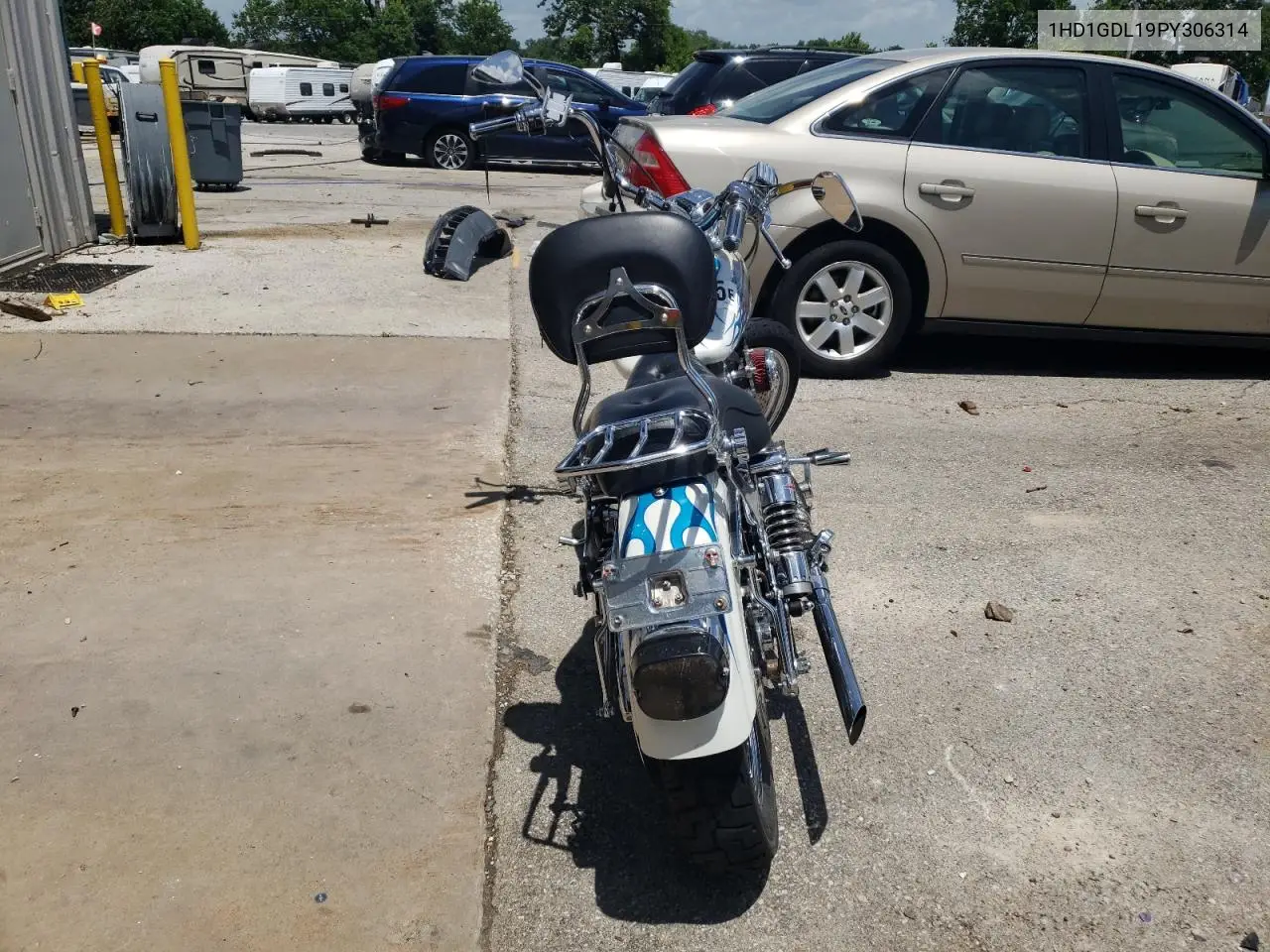 1993 Harley-Davidson Fxdl VIN: 1HD1GDL19PY306314 Lot: 61240525