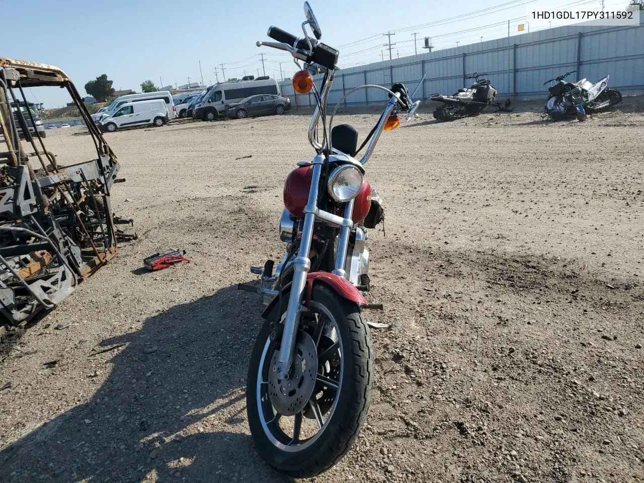 1993 Harley-Davidson Fxdl VIN: 1HD1GDL17PY311592 Lot: 61269785