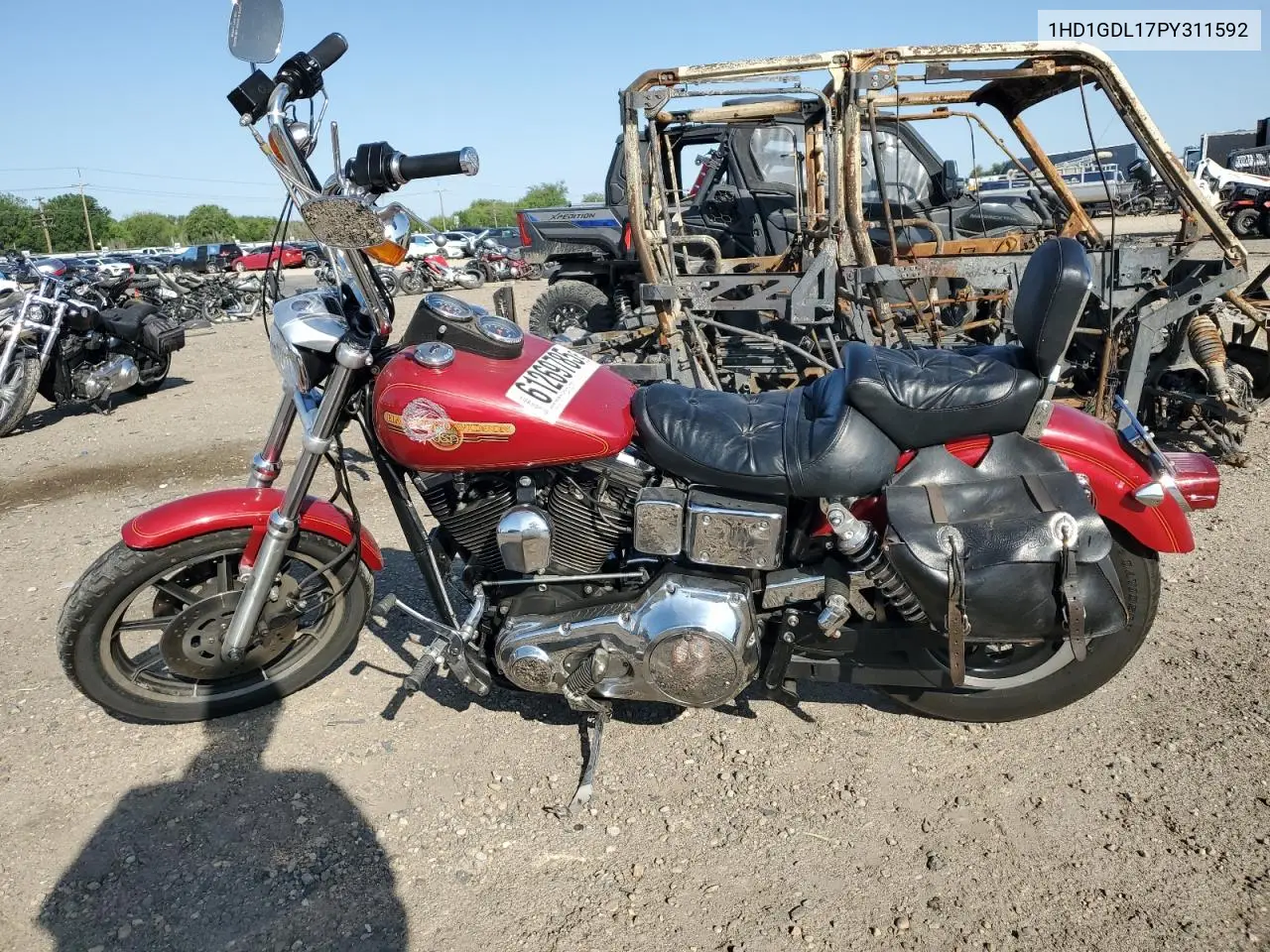 1993 Harley-Davidson Fxdl VIN: 1HD1GDL17PY311592 Lot: 61269785