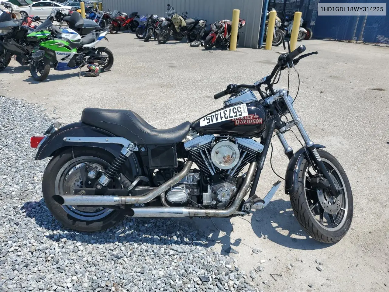 1998 Harley-Davidson Fxdl VIN: 1HD1GDL18WY314225 Lot: 55731445