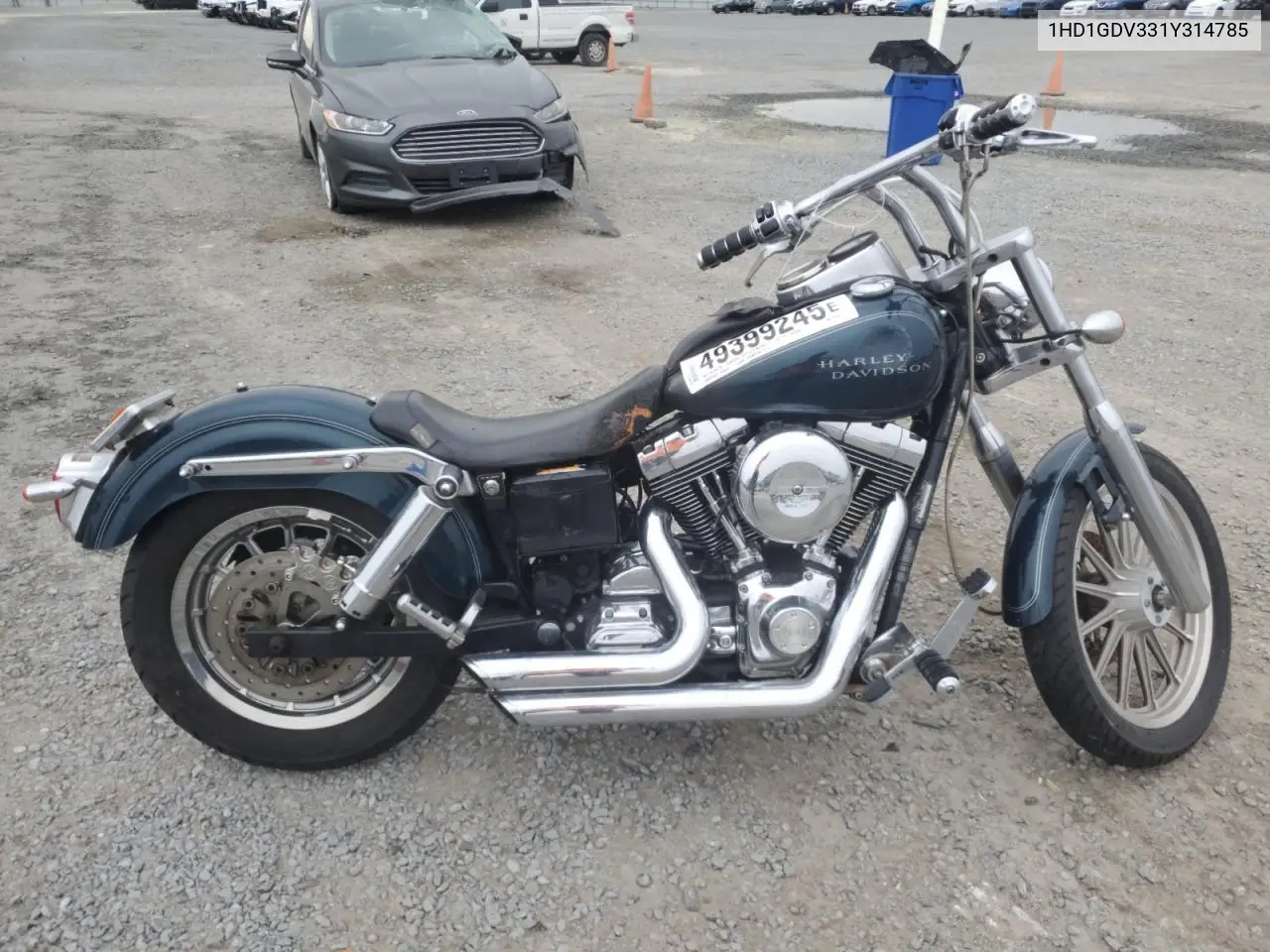 2001 Harley-Davidson Fxdl VIN: 1HD1GDV331Y314785 Lot: 49399245