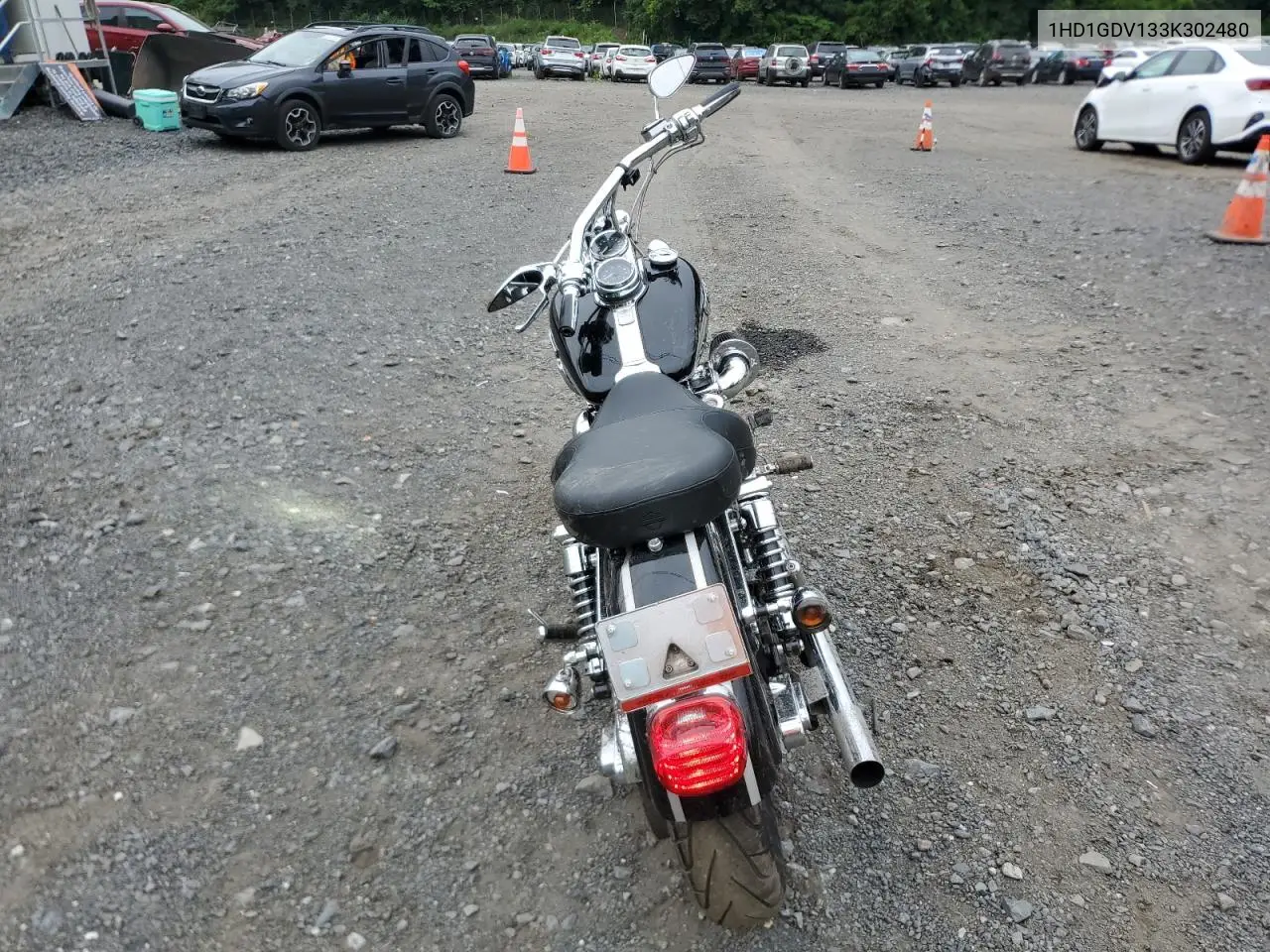 2003 Harley-Davidson Fxdl VIN: 1HD1GDV133K302480 Lot: 62585435