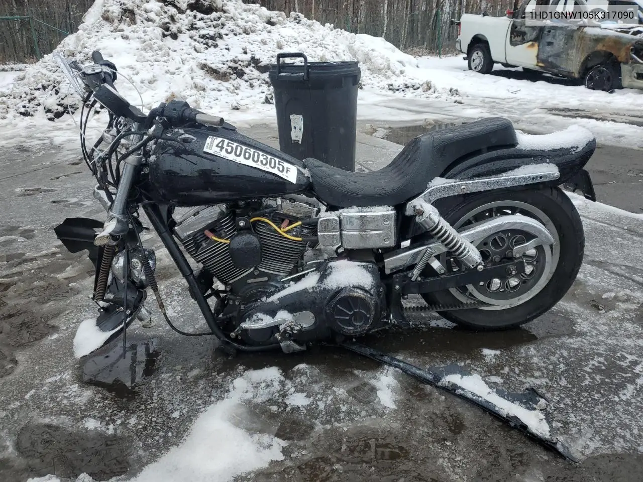 2005 Harley-Davidson Fxdli VIN: 1HD1GNW105K317090 Lot: 45060305