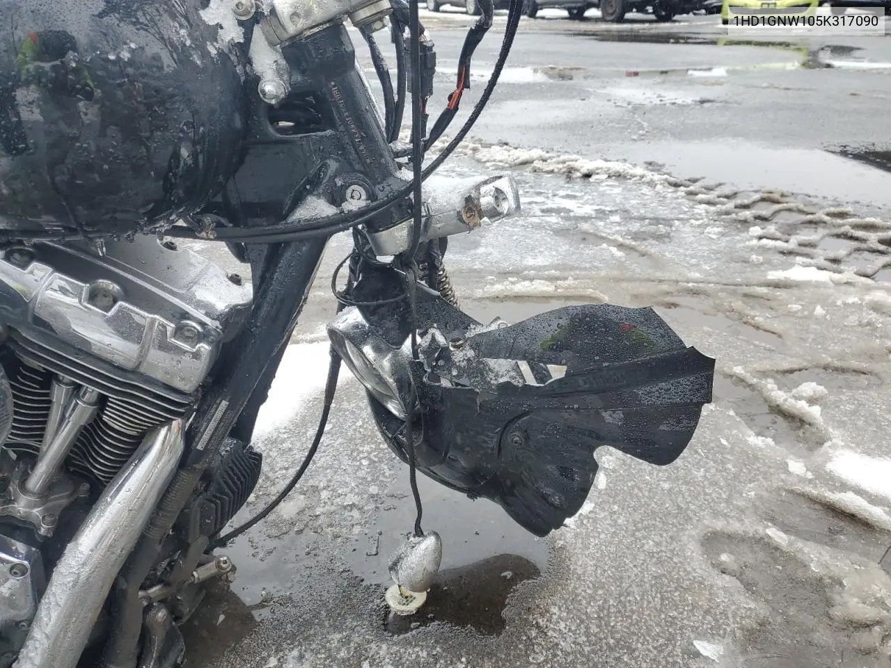 2005 Harley-Davidson Fxdli VIN: 1HD1GNW105K317090 Lot: 45060305