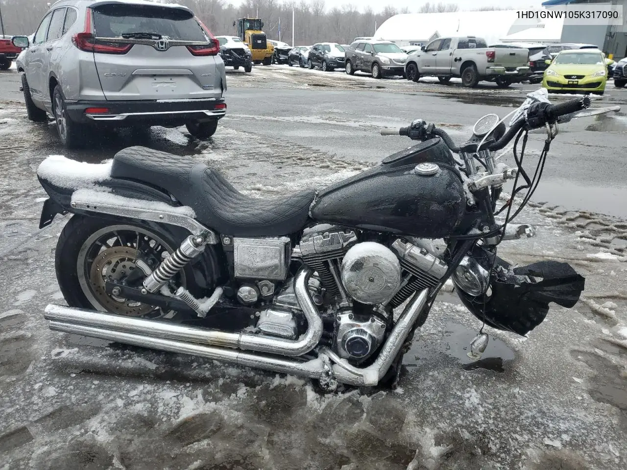 2005 Harley-Davidson Fxdli VIN: 1HD1GNW105K317090 Lot: 45060305