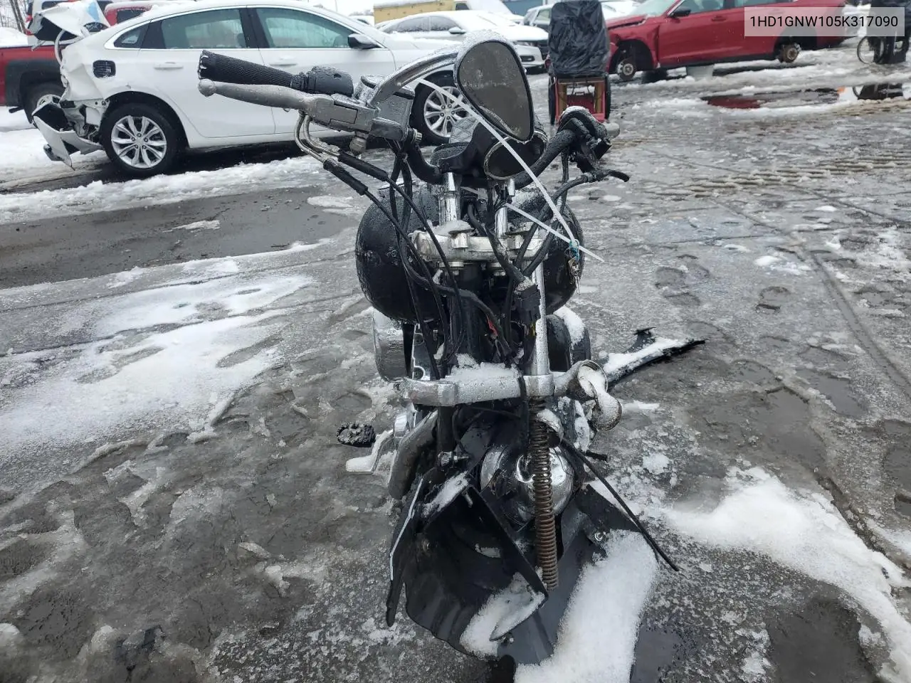 2005 Harley-Davidson Fxdli VIN: 1HD1GNW105K317090 Lot: 45060305