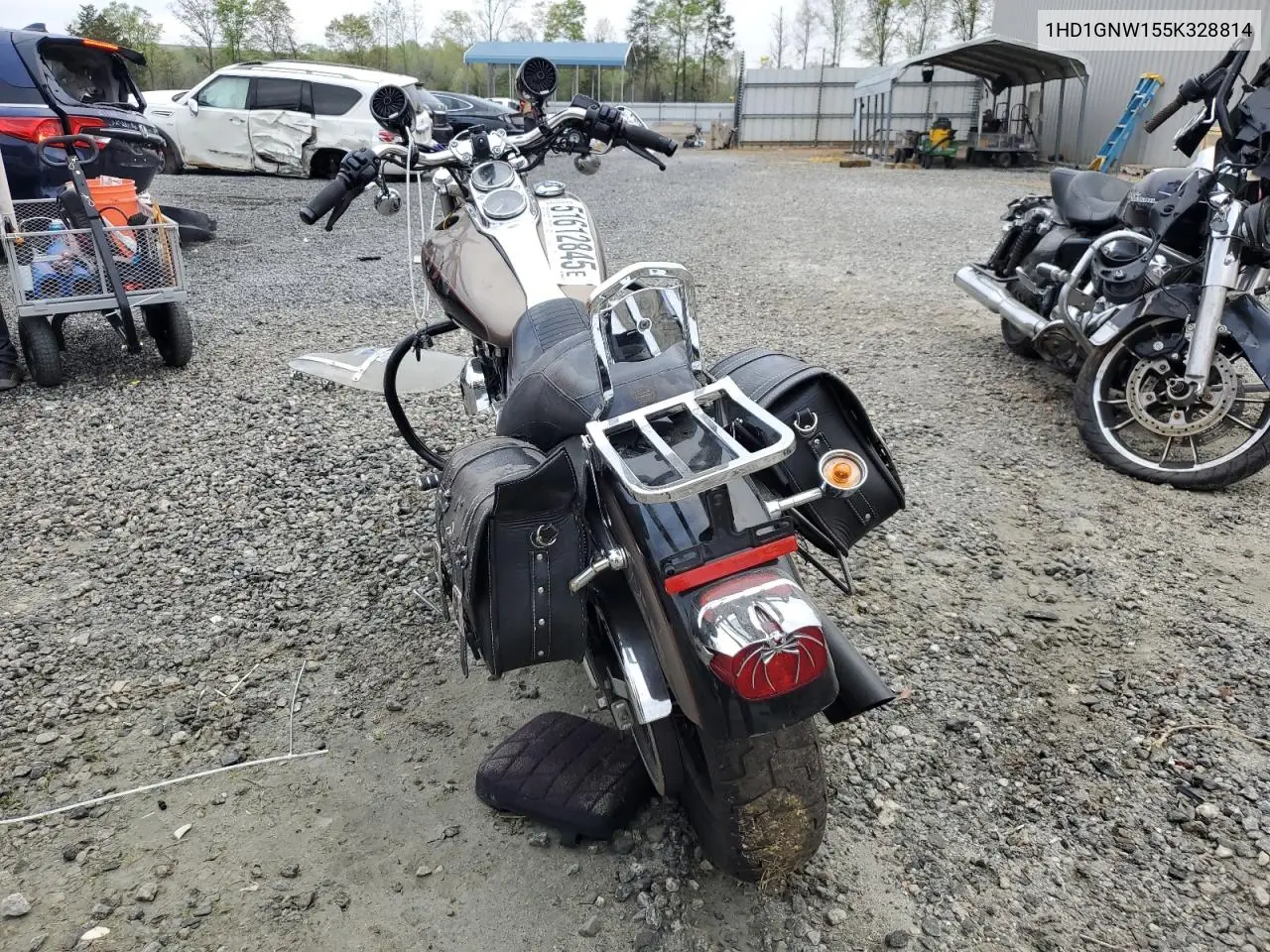 2005 Harley-Davidson Fxdli VIN: 1HD1GNW155K328814 Lot: 51612845