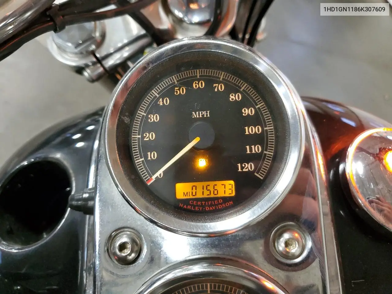 2006 Harley-Davidson Fxdli VIN: 1HD1GN1186K307609 Lot: 80842474