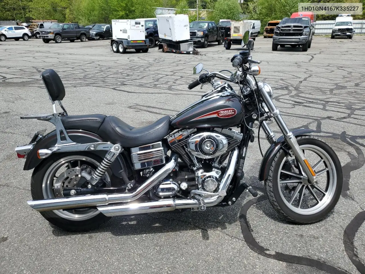 2007 Harley-Davidson Fxdl VIN: 1HD1GN4167K335227 Lot: 56723375
