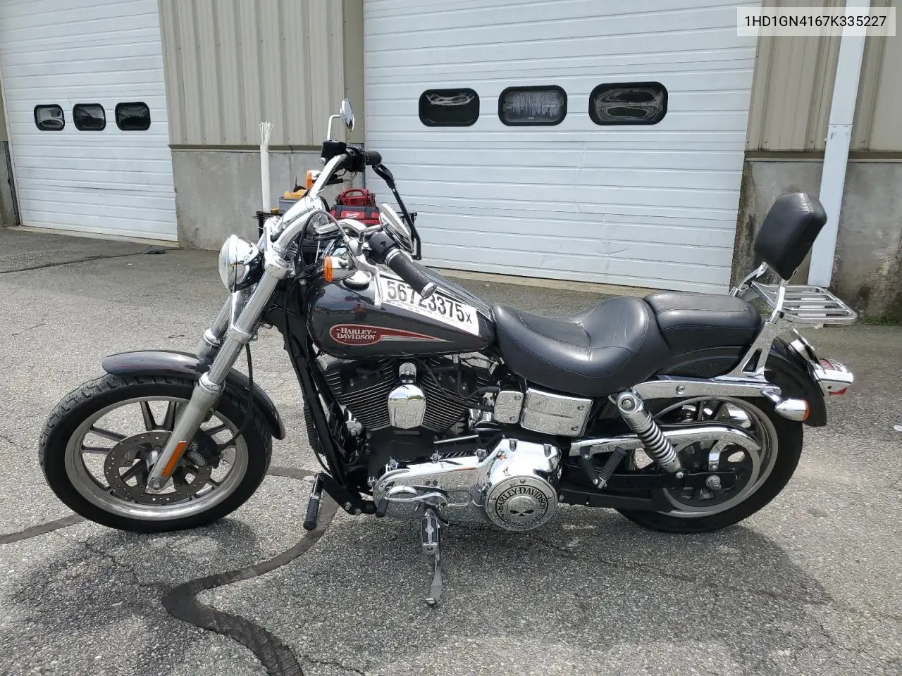 2007 Harley-Davidson Fxdl VIN: 1HD1GN4167K335227 Lot: 56723375