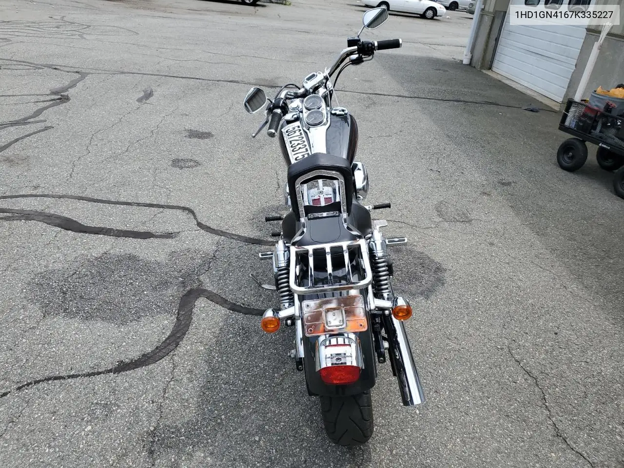 2007 Harley-Davidson Fxdl VIN: 1HD1GN4167K335227 Lot: 56723375