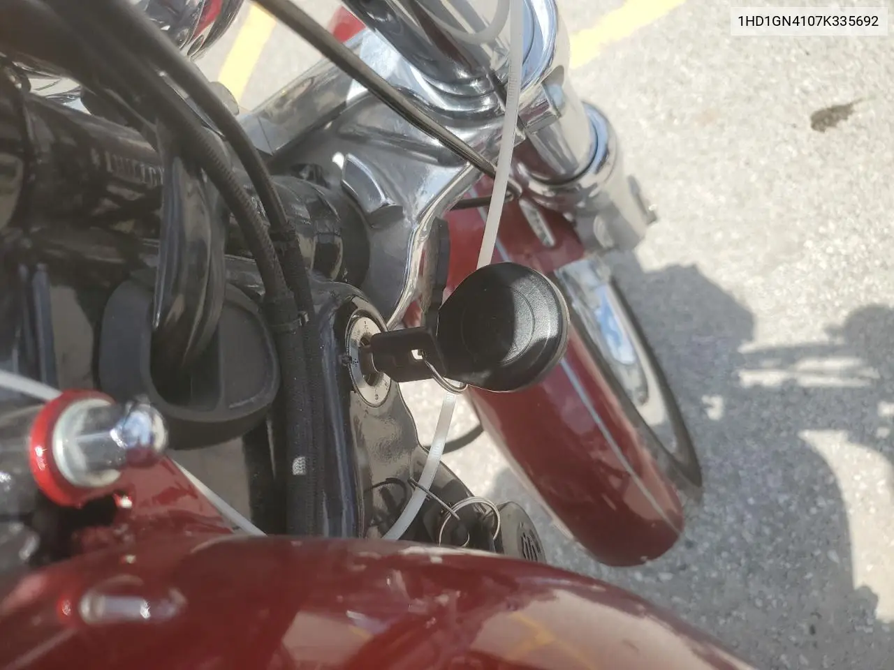 2007 Harley-Davidson Fxdl VIN: 1HD1GN4107K335692 Lot: 62589925