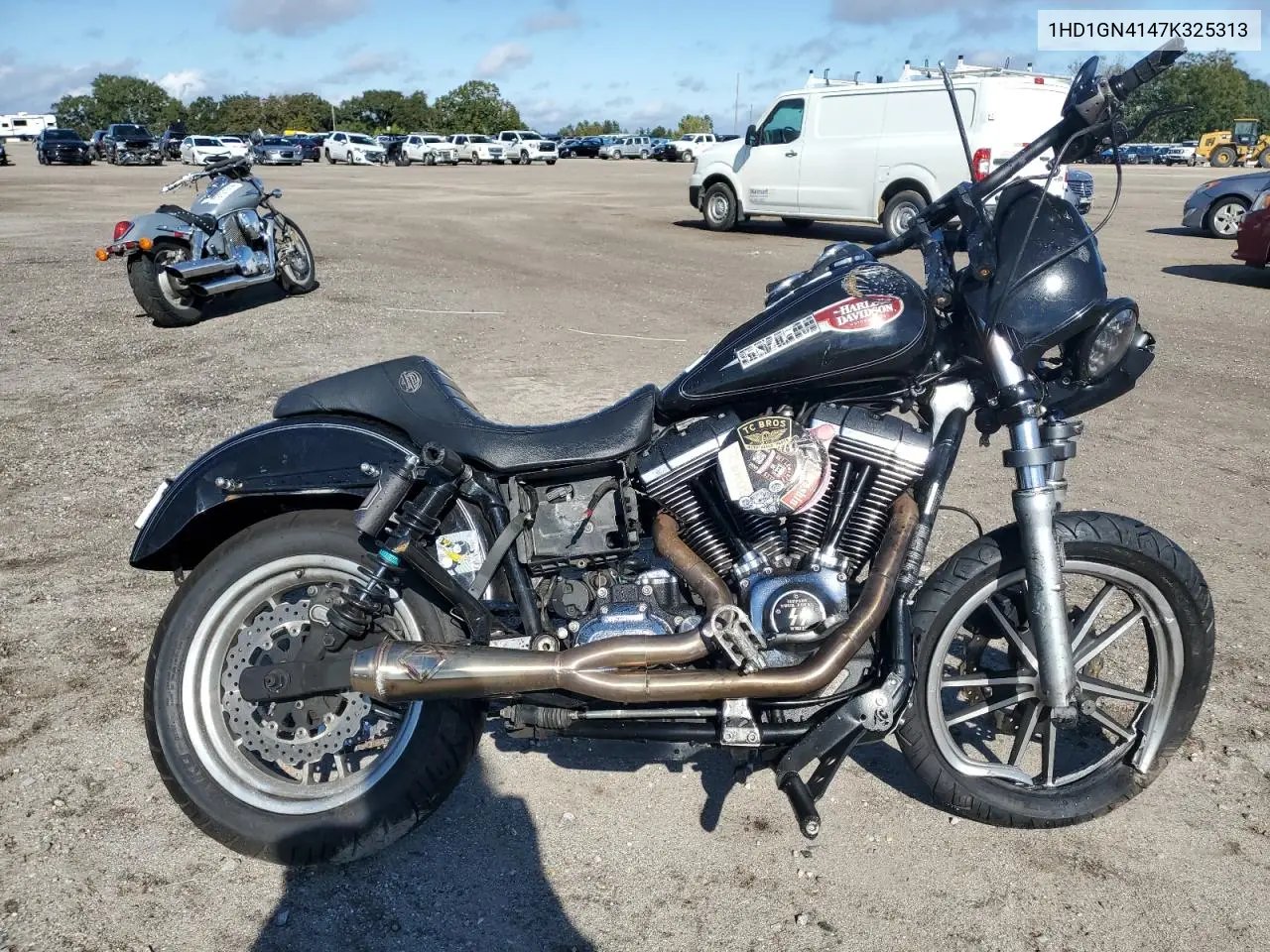 2007 Harley-Davidson Fxdl VIN: 1HD1GN4147K325313 Lot: 80906734
