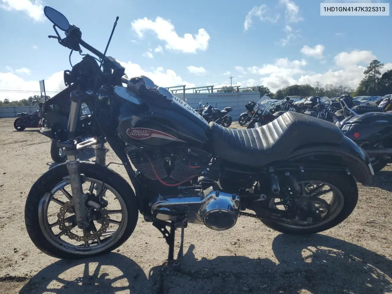 2007 Harley-Davidson Fxdl VIN: 1HD1GN4147K325313 Lot: 80906734
