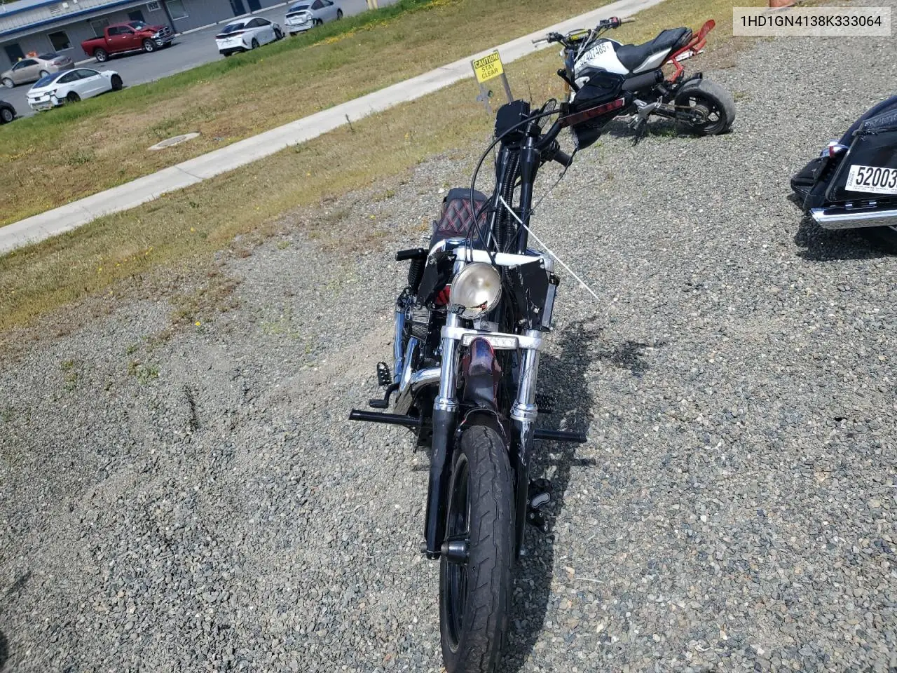 2008 Harley-Davidson Fxdl VIN: 1HD1GN4138K333064 Lot: 54721165