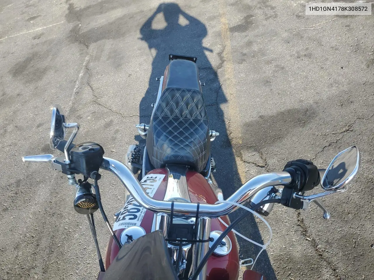 2008 Harley-Davidson Fxdl VIN: 1HD1GN4178K308572 Lot: 58294475