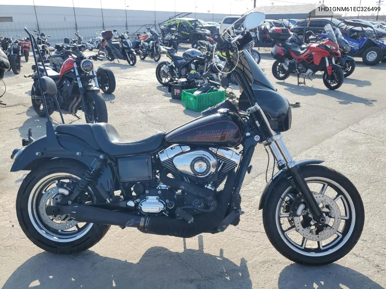 2014 Harley-Davidson Fxdl Dyna Low Rider VIN: 1HD1GNM61EC326499 Lot: 55647115