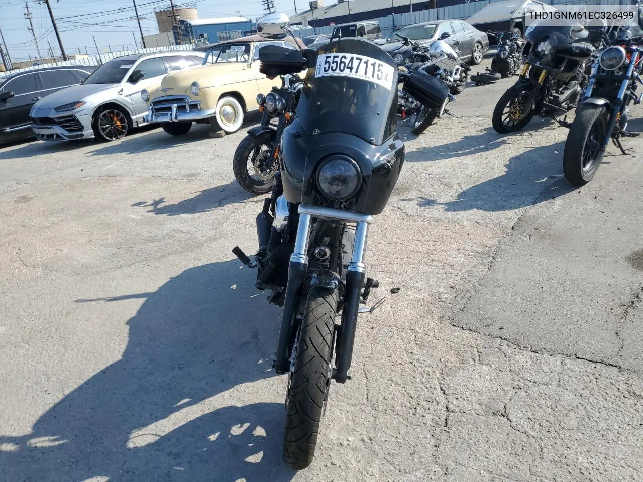 2014 Harley-Davidson Fxdl Dyna Low Rider VIN: 1HD1GNM61EC326499 Lot: 55647115