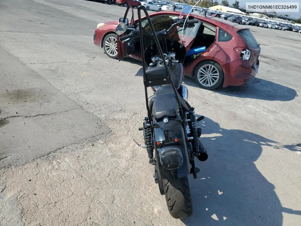 2014 Harley-Davidson Fxdl Dyna Low Rider VIN: 1HD1GNM61EC326499 Lot: 55647115