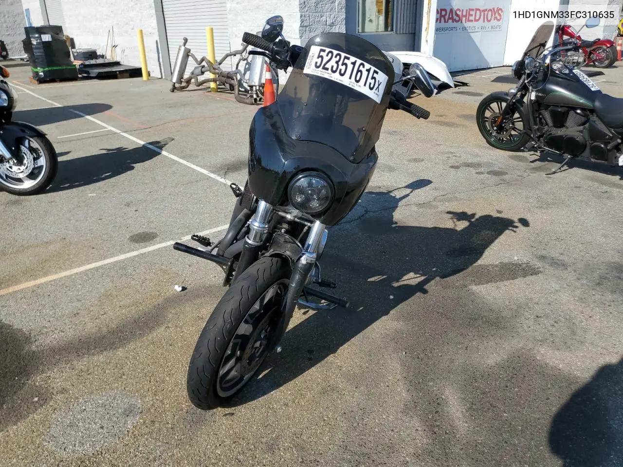 2015 Harley-Davidson Fxdl Dyna Low Rider VIN: 1HD1GNM33FC310635 Lot: 52351615