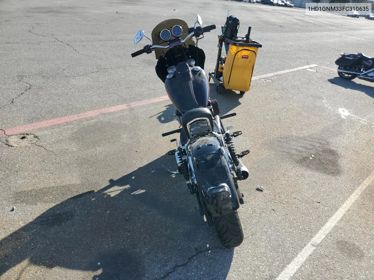 2015 Harley-Davidson Fxdl Dyna Low Rider VIN: 1HD1GNM33FC310635 Lot: 52351615