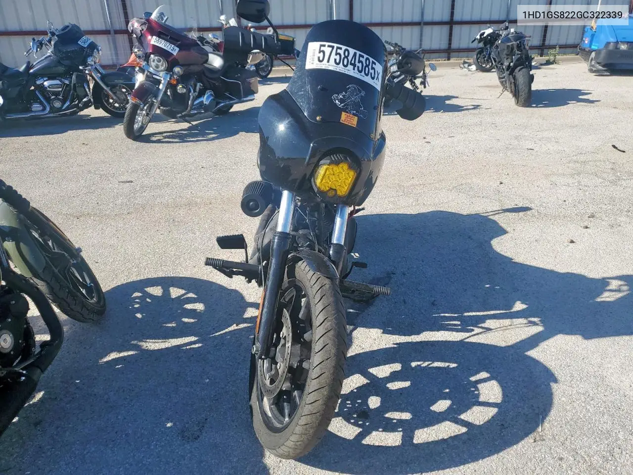 2016 Harley-Davidson Fxdls VIN: 1HD1GS822GC322339 Lot: 57584585