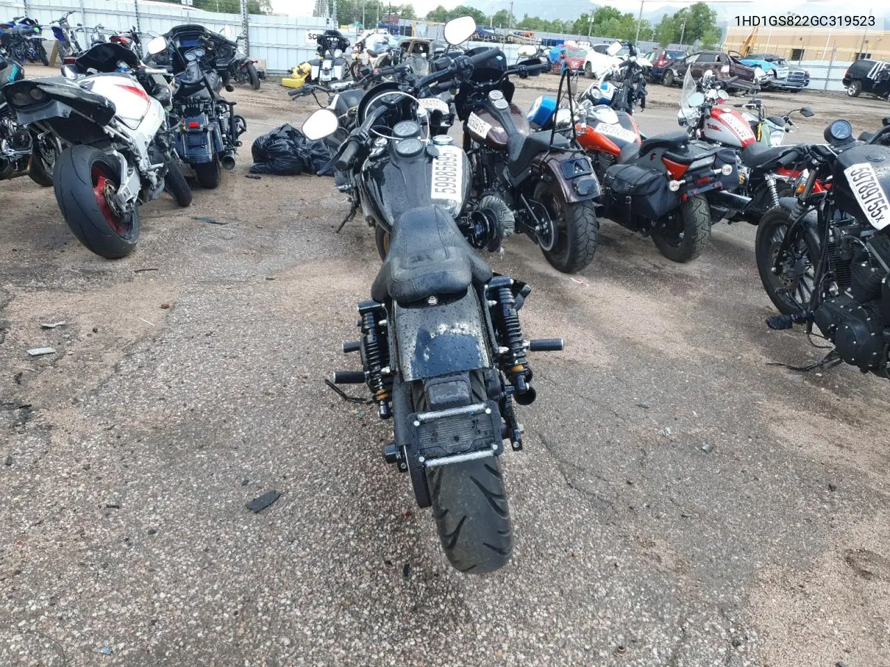 2016 Harley-Davidson Fxdls VIN: 1HD1GS822GC319523 Lot: 59985695