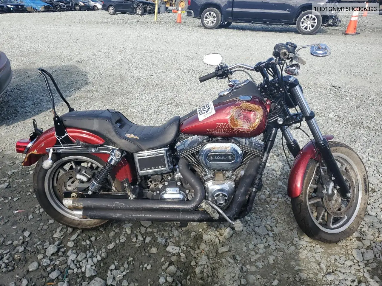 2017 Harley-Davidson Fxdl Dyna Low Rider VIN: 1HD1GNM15HC306393 Lot: 42686965