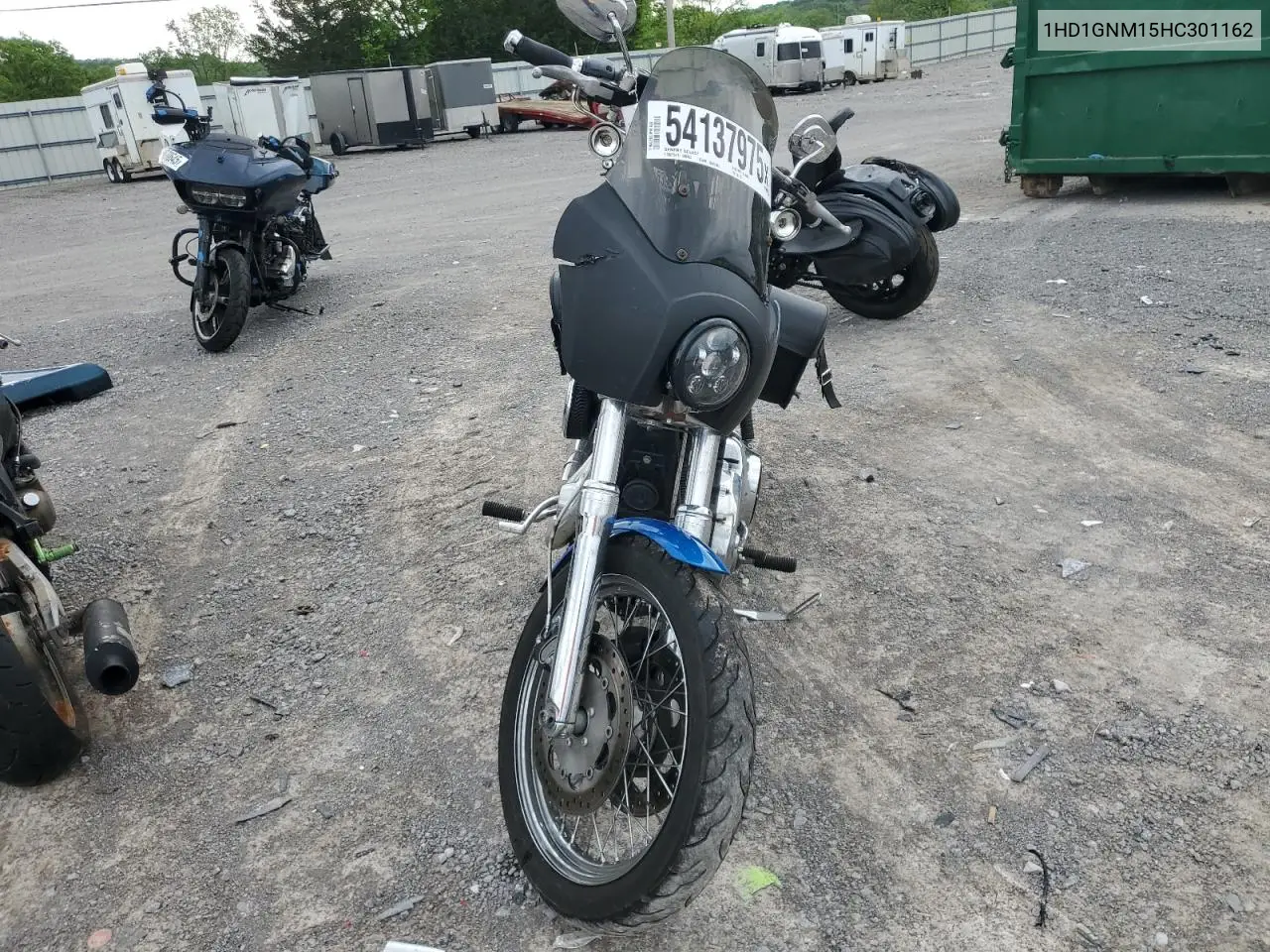 2017 Harley-Davidson Fxdl Dyna Low Rider VIN: 1HD1GNM15HC301162 Lot: 54137975