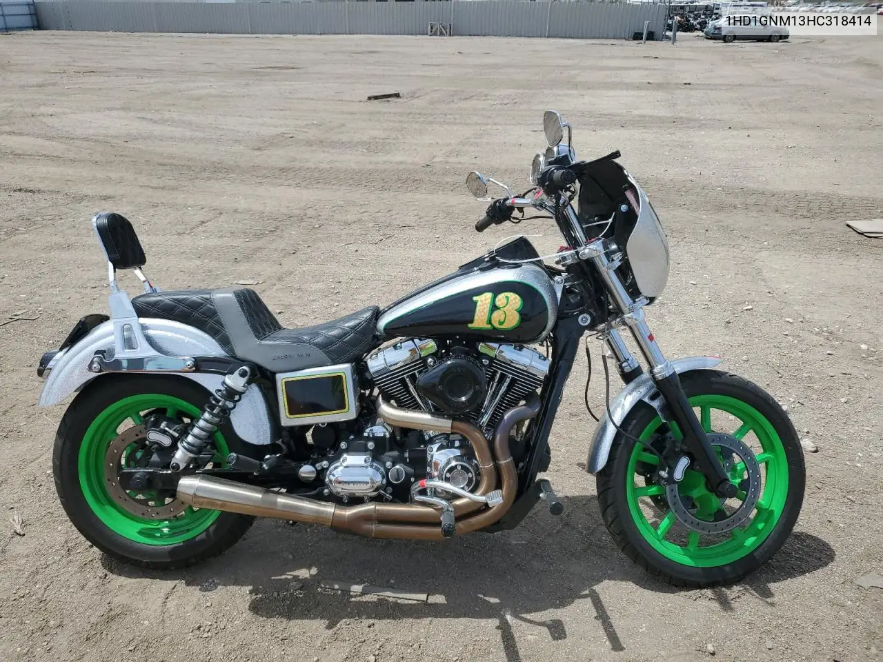 2017 Harley-Davidson Fxdl Dyna Low Rider VIN: 1HD1GNM13HC318414 Lot: 55971745