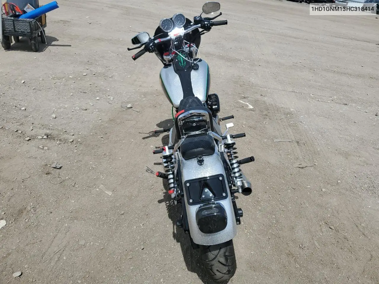 2017 Harley-Davidson Fxdl Dyna Low Rider VIN: 1HD1GNM13HC318414 Lot: 55971745