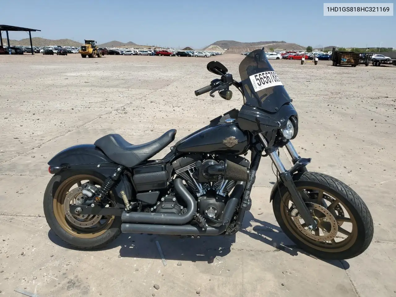 2017 Harley-Davidson Fxdls VIN: 1HD1GS818HC321169 Lot: 56567885