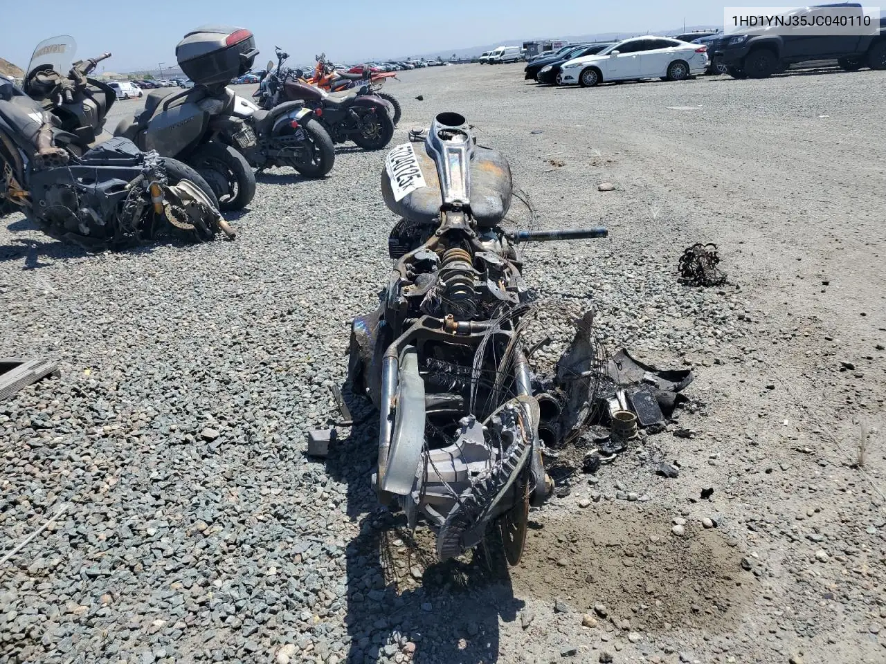 2018 Harley-Davidson Fxlr Low Rider VIN: 1HD1YNJ35JC040110 Lot: 57240125