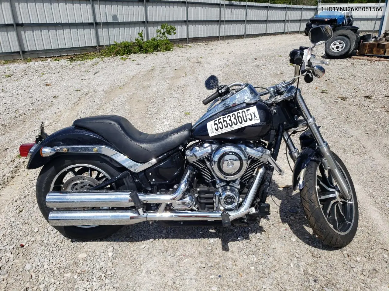 2019 Harley-Davidson Fxlr VIN: 1HD1YNJ26KB051566 Lot: 55533605
