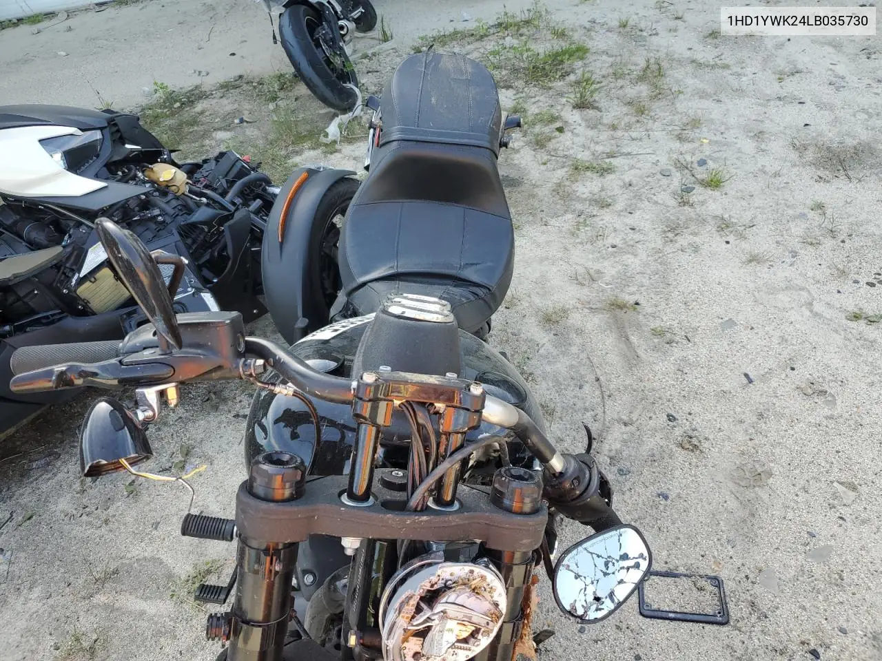 2020 Harley-Davidson Fxlrs VIN: 1HD1YWK24LB035730 Lot: 58363655
